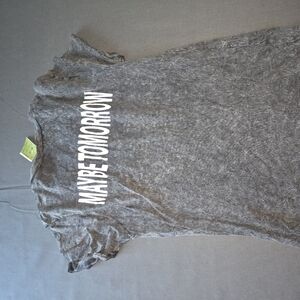 On Fire Charcoal Graphic Tee